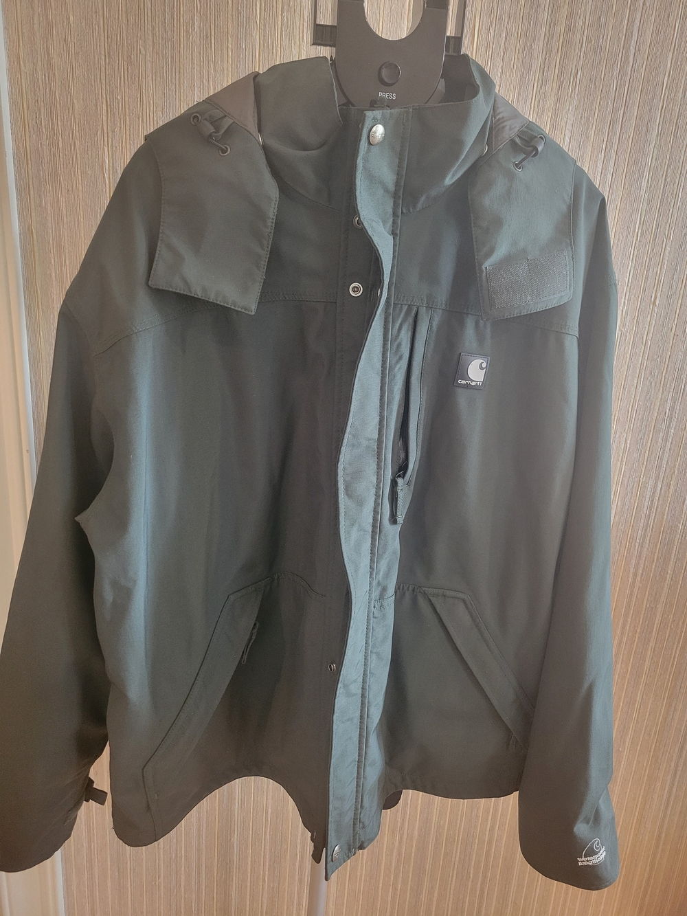 Carhartt Men’s Shoreline Hooded Jacket - Dark Green J162 XL